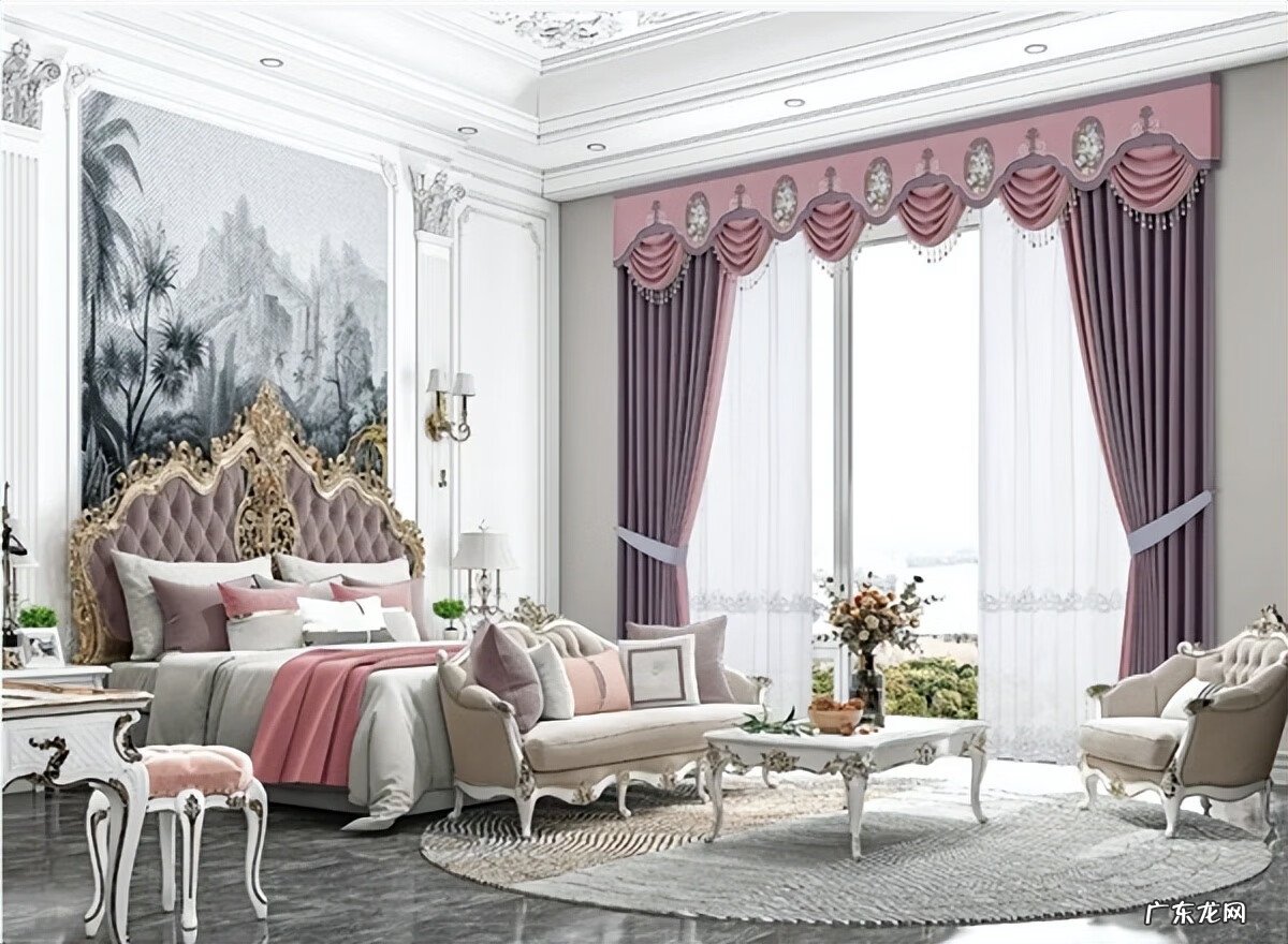 蓝色和灰色拼接窗帘 蓝色和灰色拼接窗帘效果图