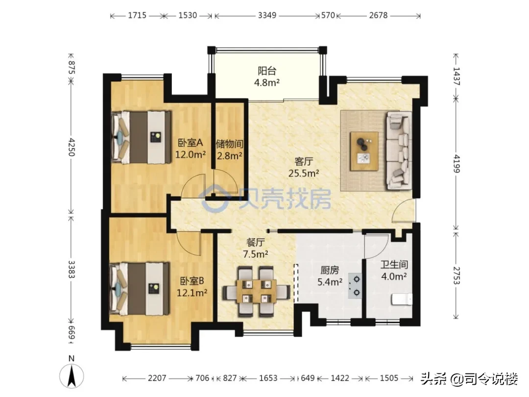 风水中的案山图 佛山市风水格局