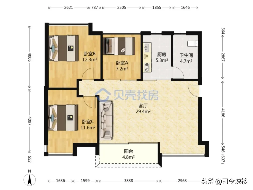 风水中的案山图 佛山市风水格局