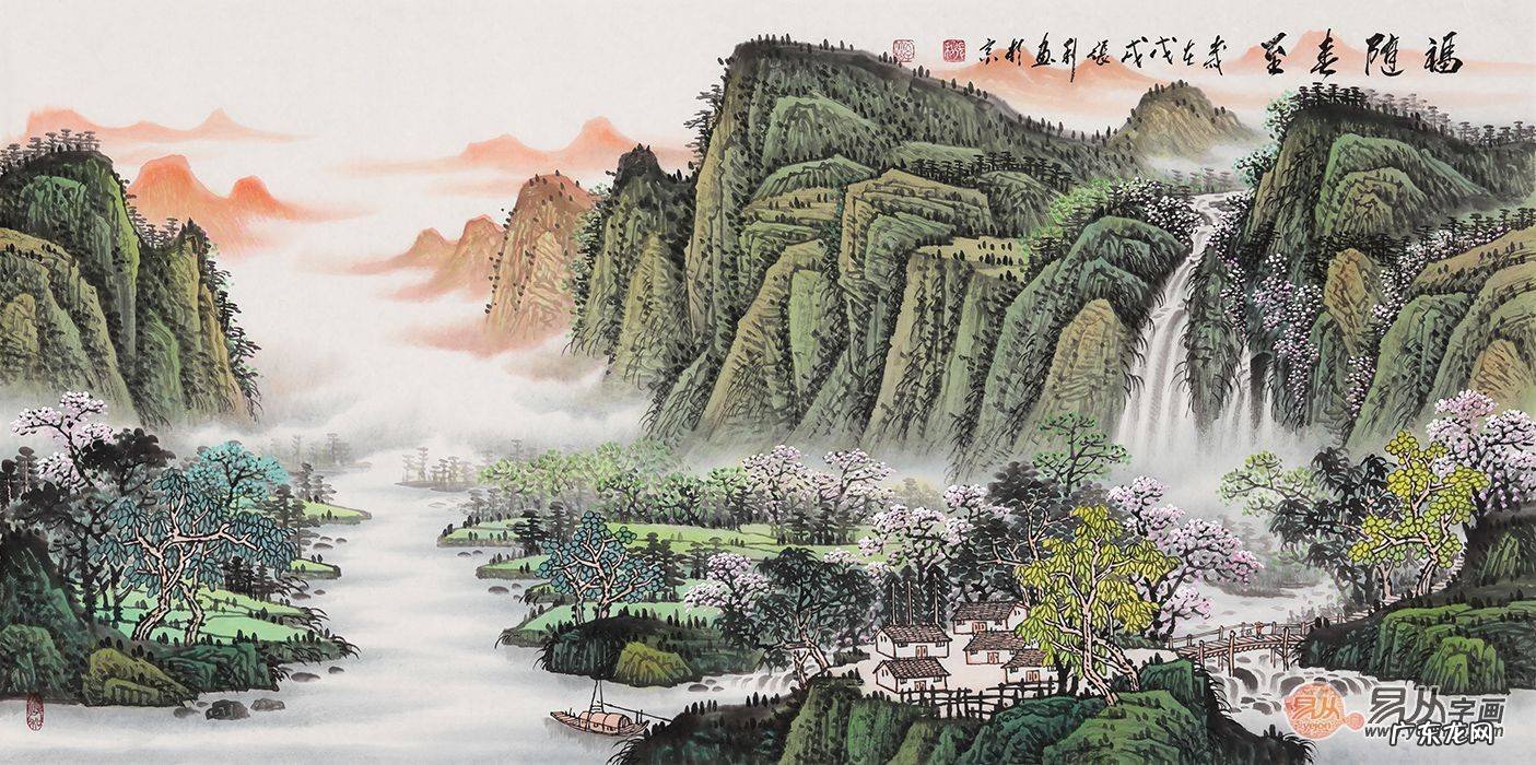 风水画有哪些 十大风水画