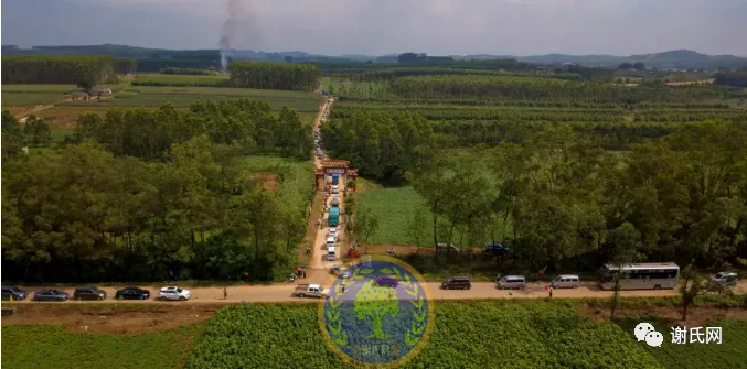 广东风水宝地坟墓图片 横县校椅镇谢氏祖坟位置