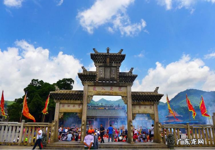 德庆传说中的风水大地 广东德庆百册山风水