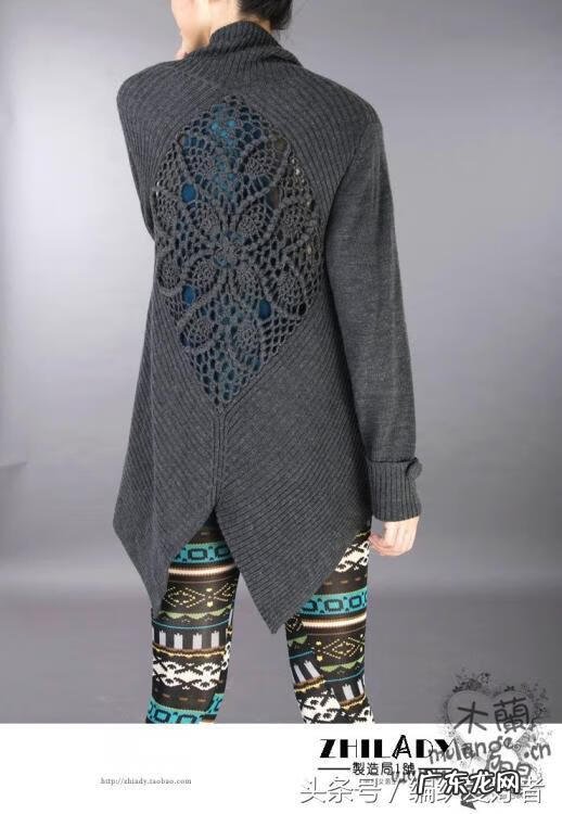 编织毛衣图案大全图解 钩织结合的毛衣编织图解