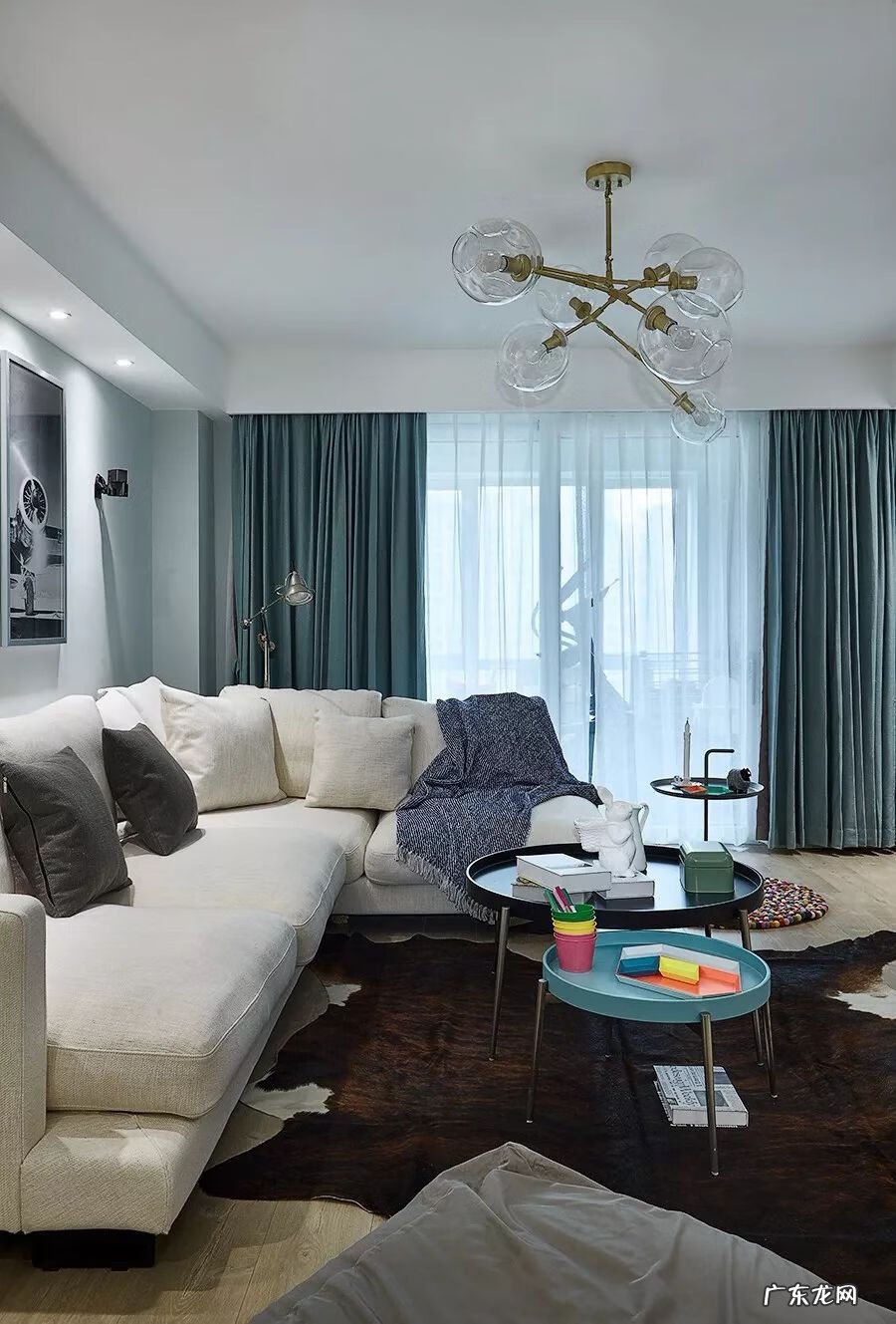 青色窗帘 青色窗帘好看吗