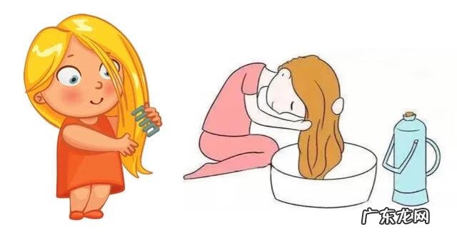 简单梳头发方法图解 梳头发正确方法图解