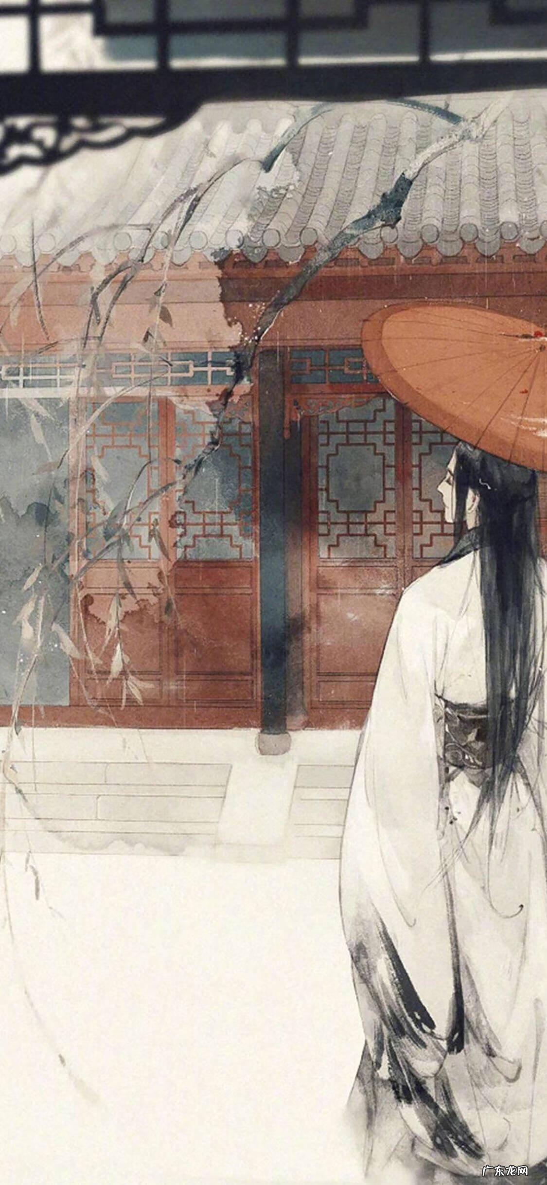 水墨画国漫 古风水墨动漫