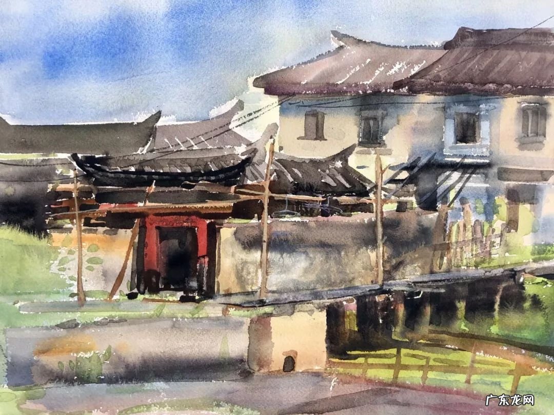 七八岁水彩画 1-7岁春风水彩画