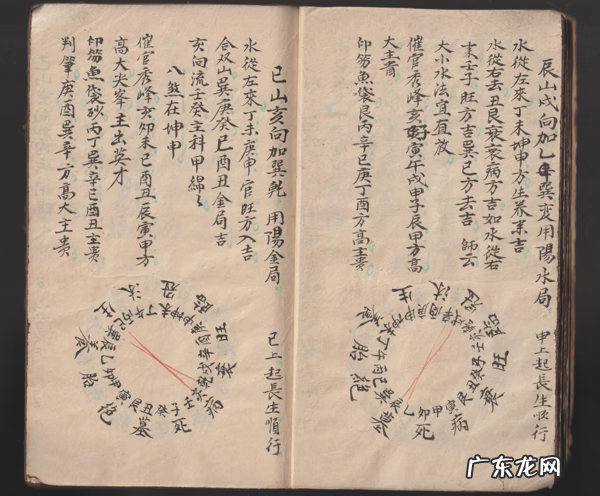 古籍一风水手抄本 风水手抄本全本图片