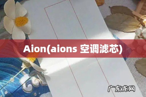 aions 空调滤芯 Aion