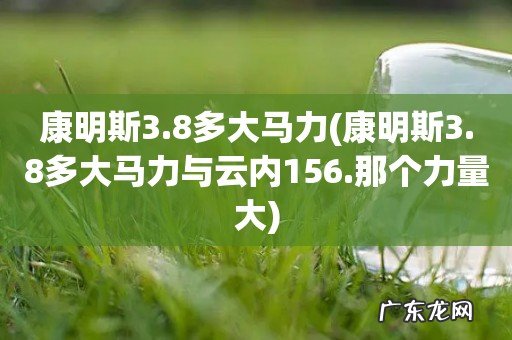 康明斯3.8多大马力与云内156.那个力量大 康明斯3.8多大马力
