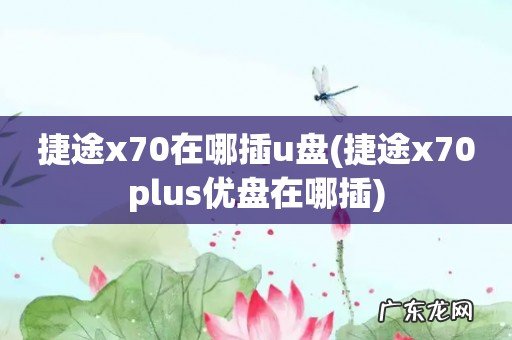 捷途x70plus优盘在哪插 捷途x70在哪插u盘