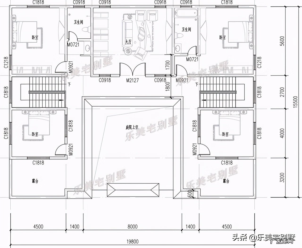 别墅设计图纸大全 别墅风水设计图纸大全