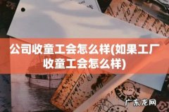 如果工厂收童工会怎么样 公司收童工会怎么样