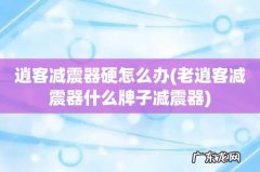 老逍客减震器什么牌子减震器 逍客减震器硬怎么办