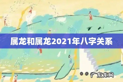 属龙和属龙2021年八字关系