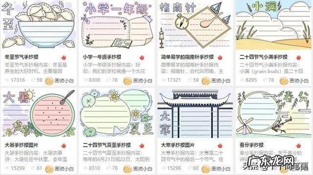 感恩手抄报素材 感恩手抄报版面设计图片