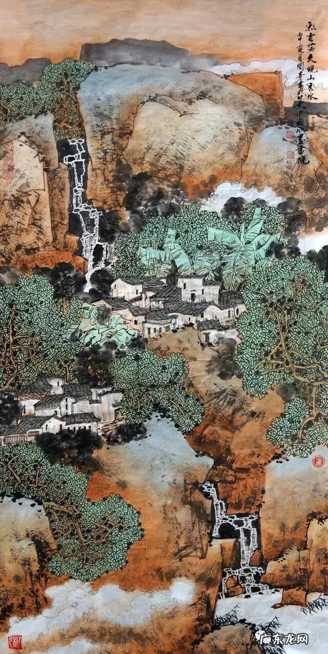 高山流水幽谷鸣泉 泉鸣幽谷风水