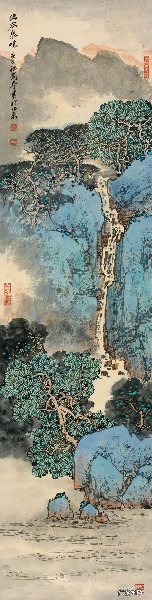 高山流水幽谷鸣泉 泉鸣幽谷风水