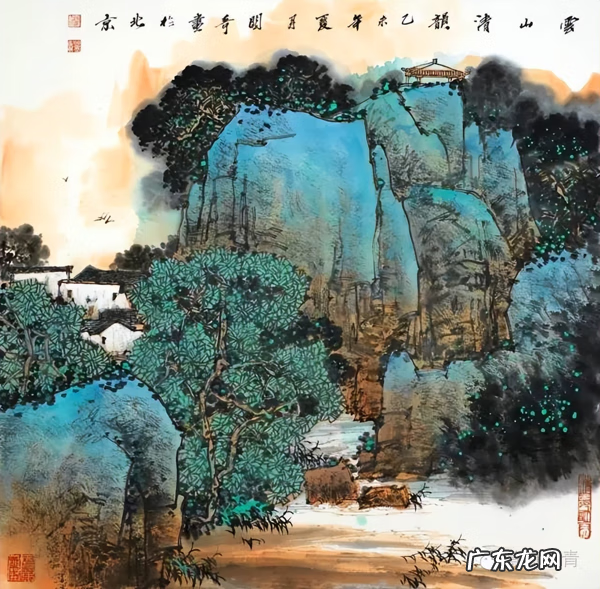 高山流水幽谷鸣泉 泉鸣幽谷风水