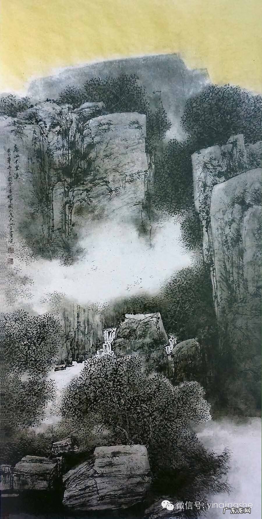 高山流水幽谷鸣泉 泉鸣幽谷风水