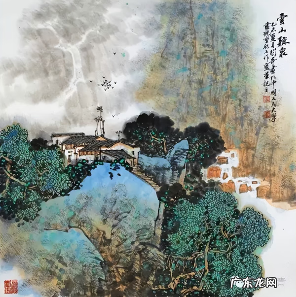 高山流水幽谷鸣泉 泉鸣幽谷风水