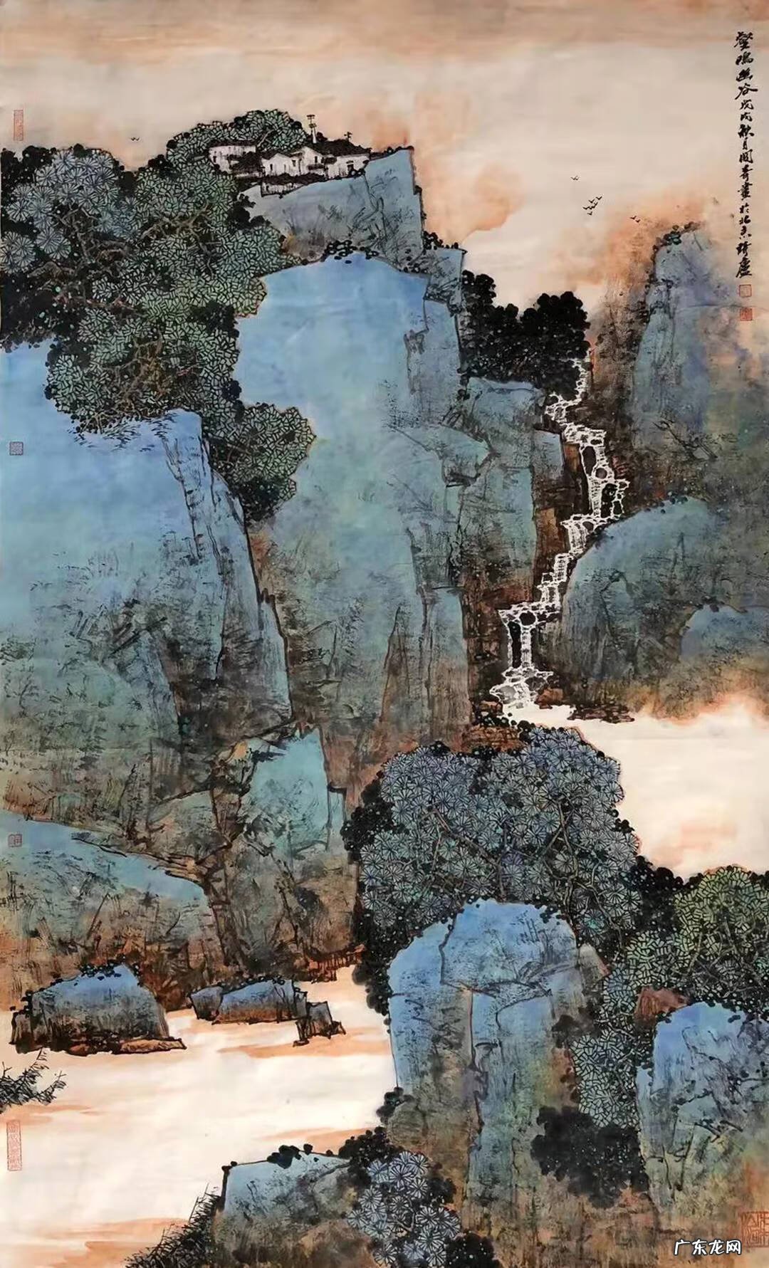 高山流水幽谷鸣泉 泉鸣幽谷风水