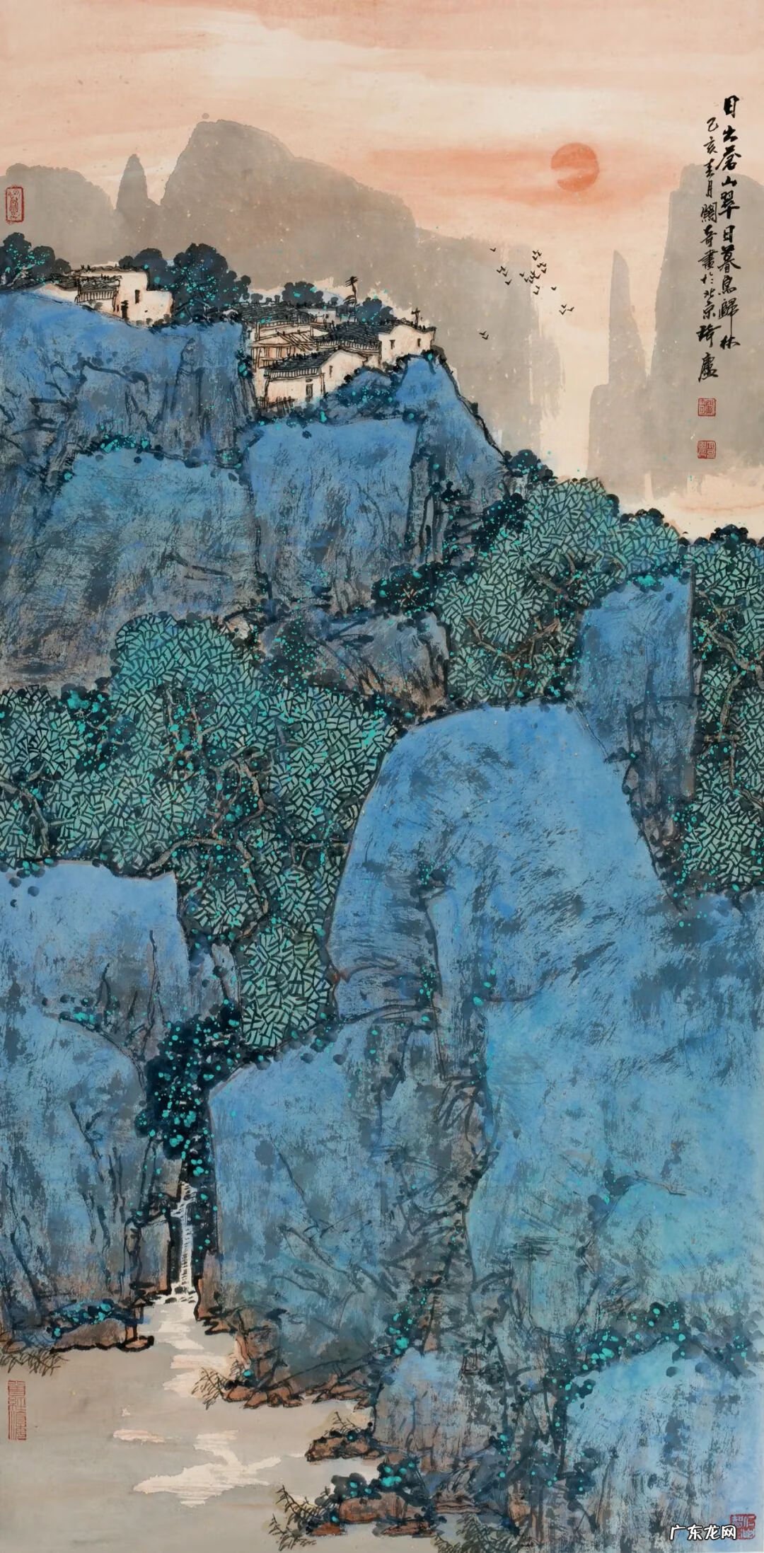 高山流水幽谷鸣泉 泉鸣幽谷风水