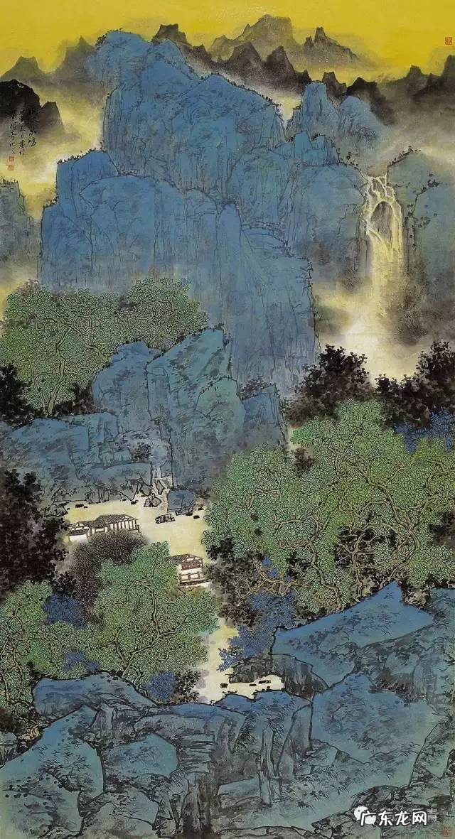 高山流水幽谷鸣泉 泉鸣幽谷风水