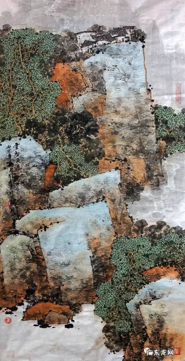 高山流水幽谷鸣泉 泉鸣幽谷风水