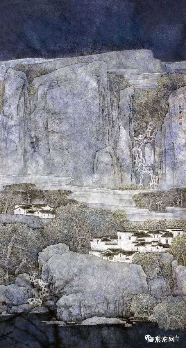 高山流水幽谷鸣泉 泉鸣幽谷风水