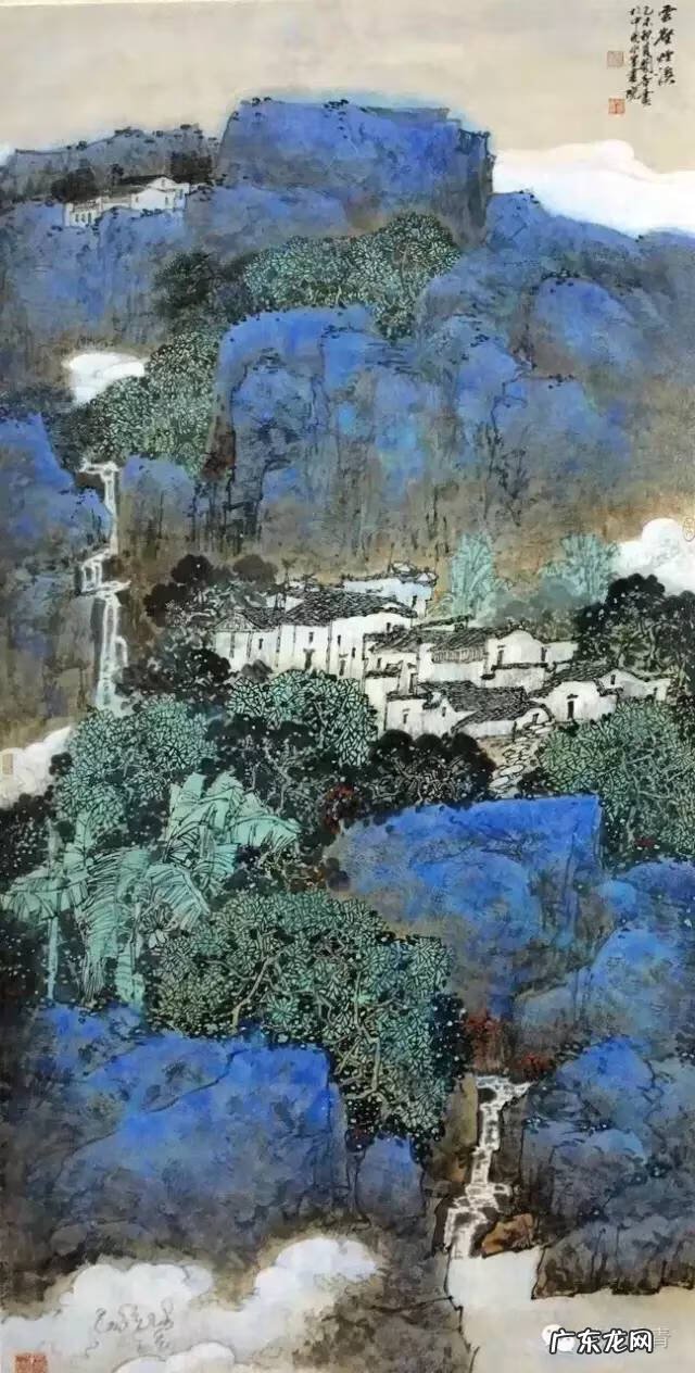 高山流水幽谷鸣泉 泉鸣幽谷风水