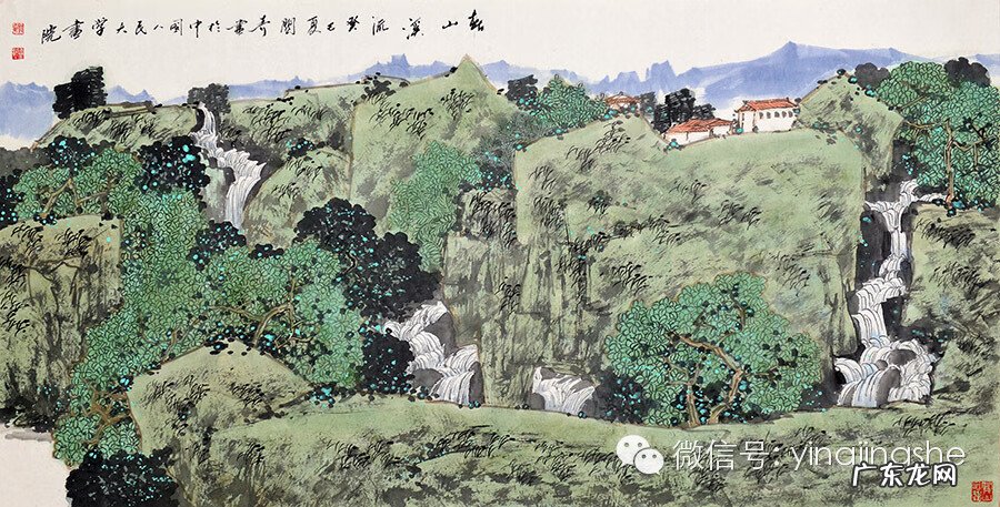 高山流水幽谷鸣泉 泉鸣幽谷风水