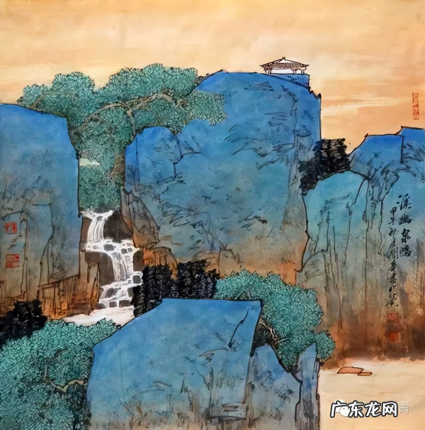 高山流水幽谷鸣泉 泉鸣幽谷风水