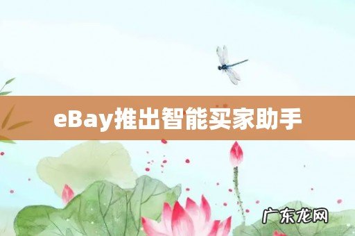 eBay推出智能买家助手