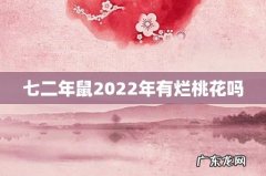 七二年鼠2022年有烂桃花吗
