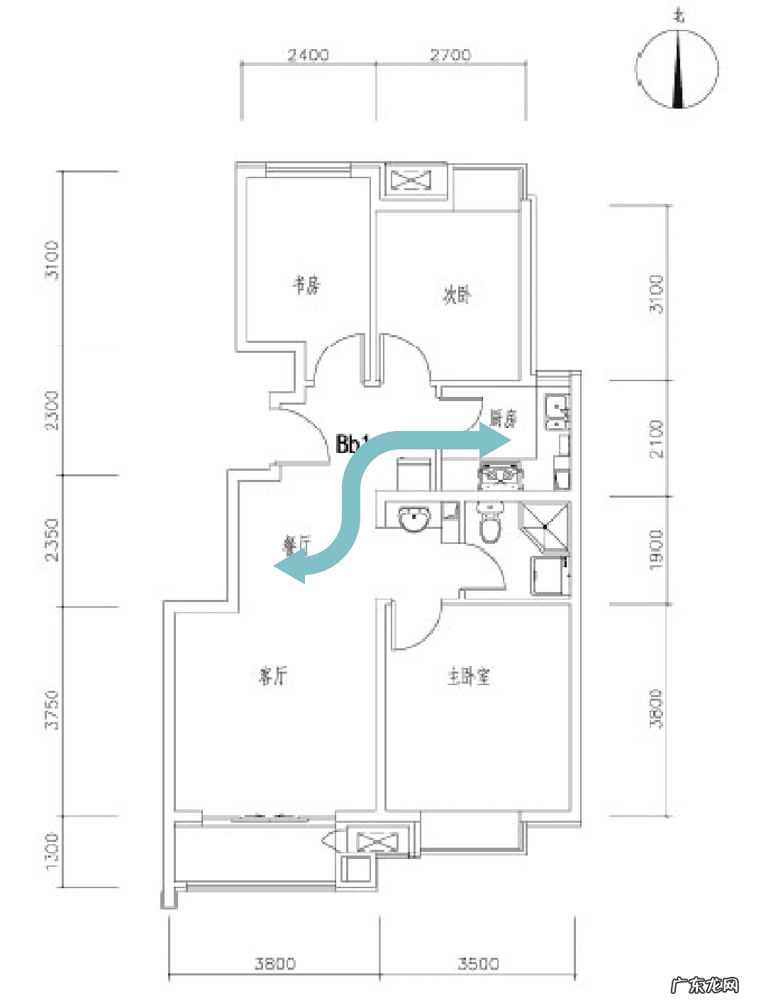 品字户型风水图解 品字户型风水怎么化解