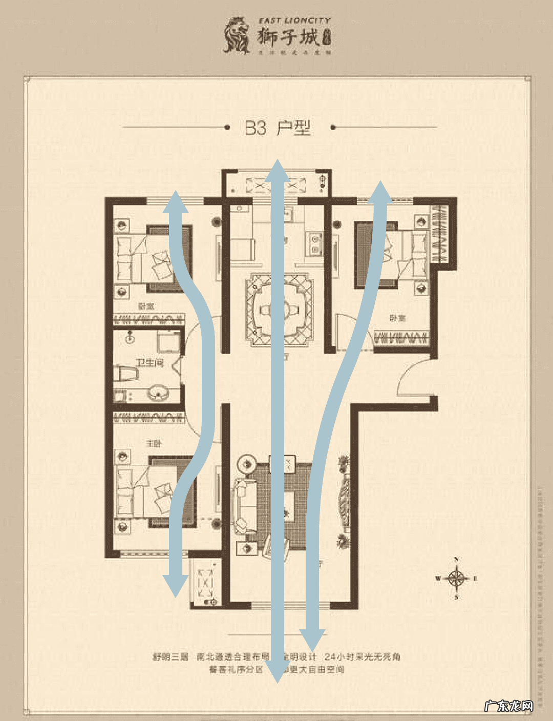 品字户型风水图解 品字户型风水怎么化解