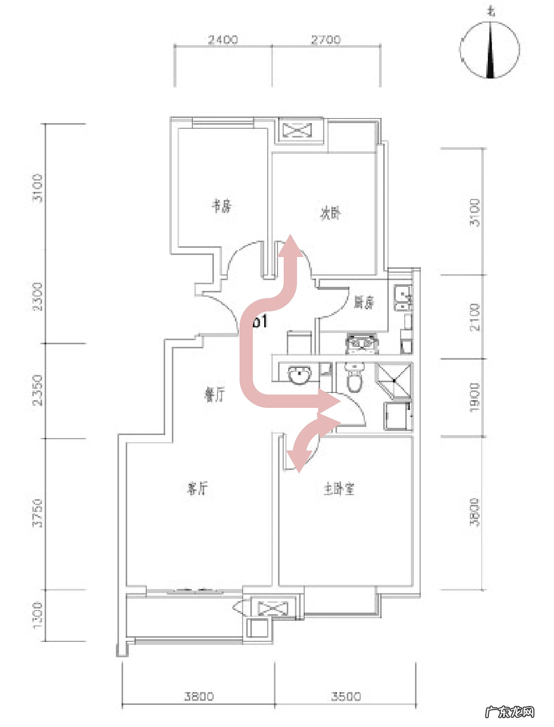 品字户型风水图解 品字户型风水怎么化解