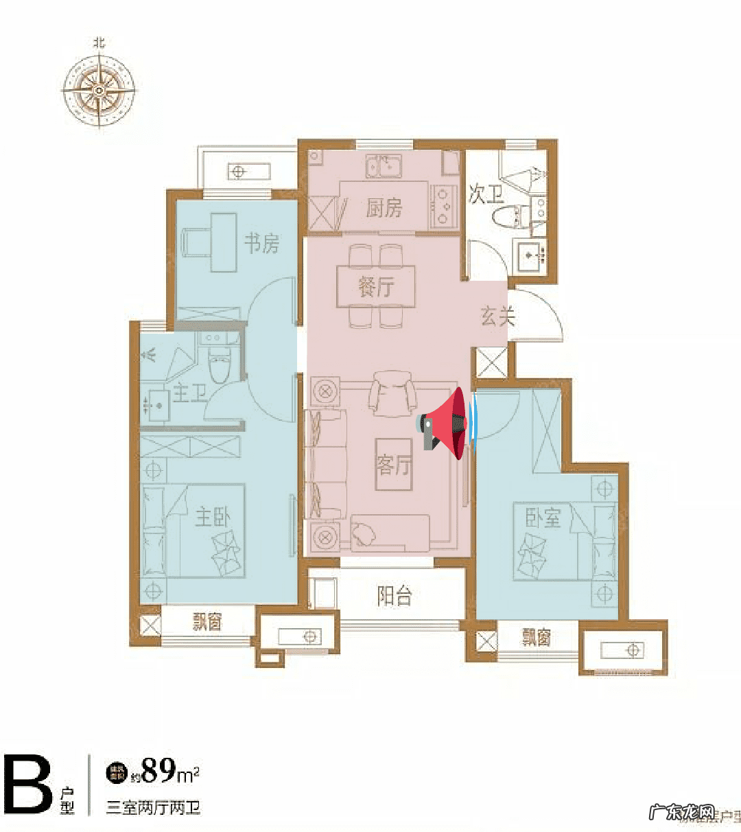 品字户型风水图解 品字户型风水怎么化解
