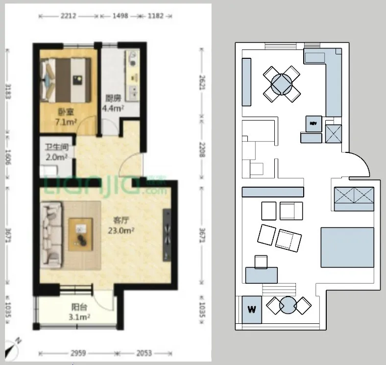 品字户型风水图解 品字户型风水怎么化解