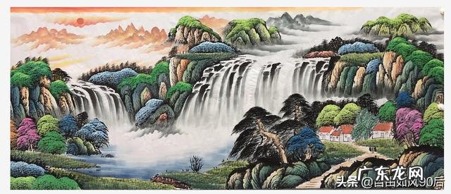 家居山水画风水 人与山水的风水画法