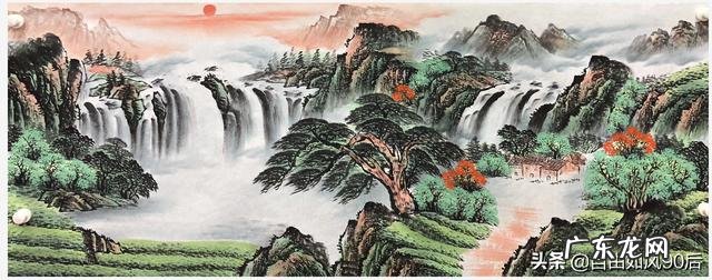 家居山水画风水 人与山水的风水画法