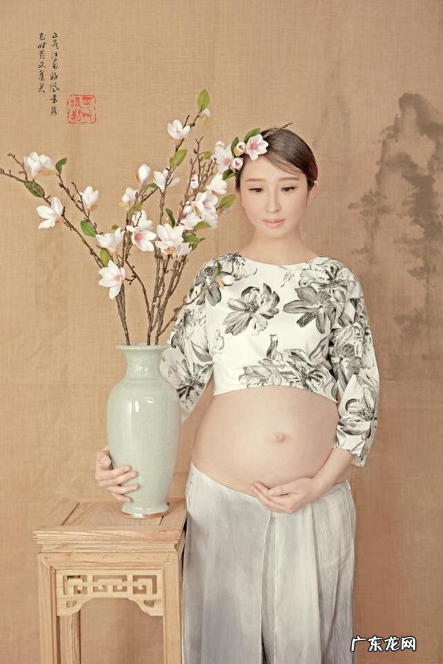 古风孕照 孕妇照古风图片