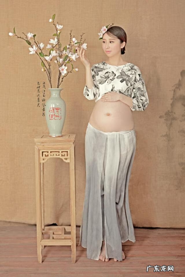 古风孕照 孕妇照古风图片