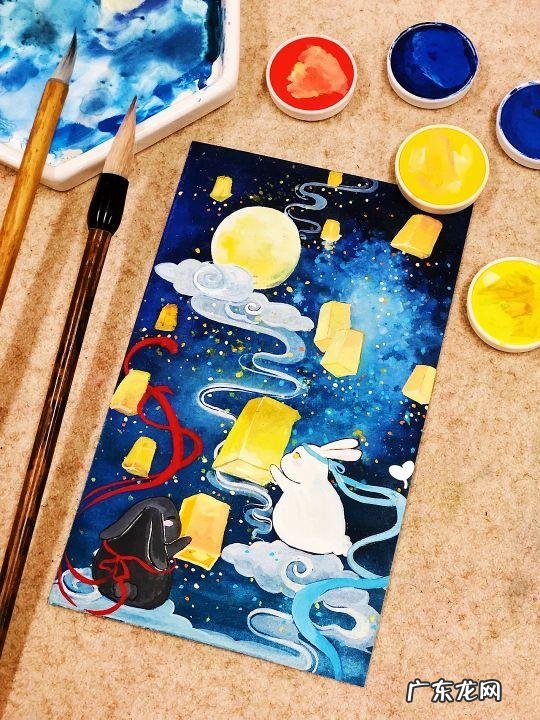 中秋节的画最简单又漂亮 关于中秋节的画有哪些