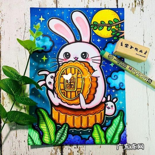中秋节的画最简单又漂亮 关于中秋节的画有哪些