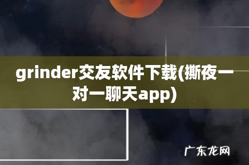撕夜一对一聊天app grinder交友软件下载