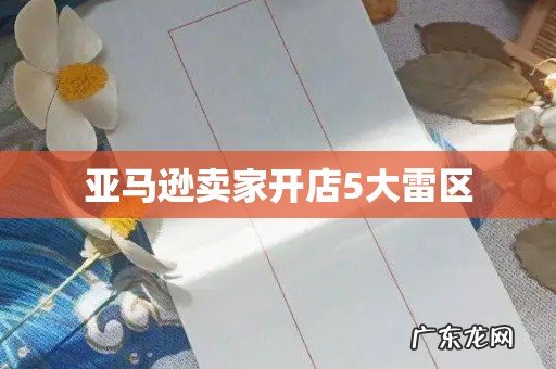 亚马逊卖家开店5大雷区