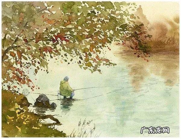 田园水彩画图片大全 田园风光水彩画图片