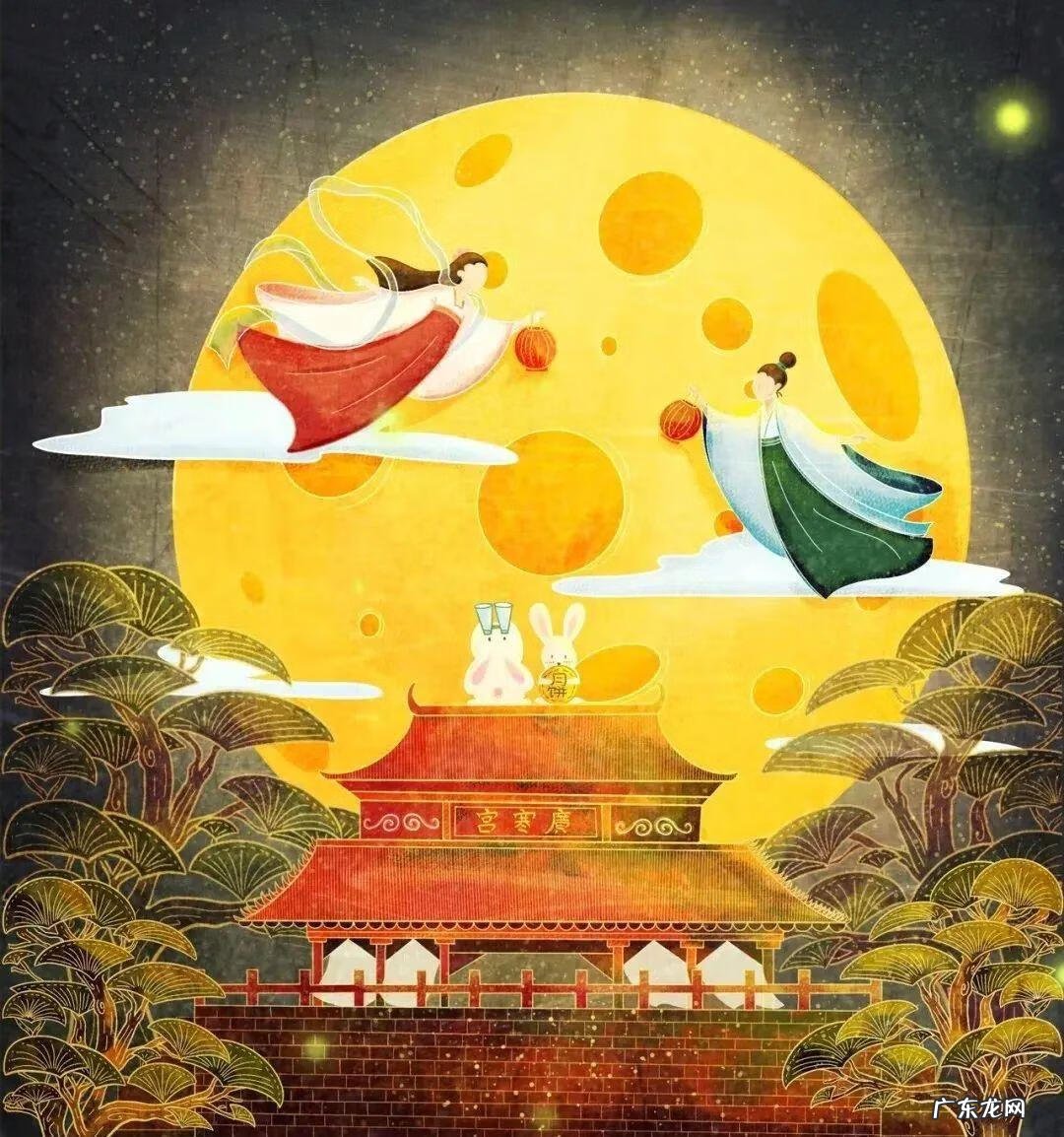 中秋儿童画作品大全 简笔画 中秋儿童画作